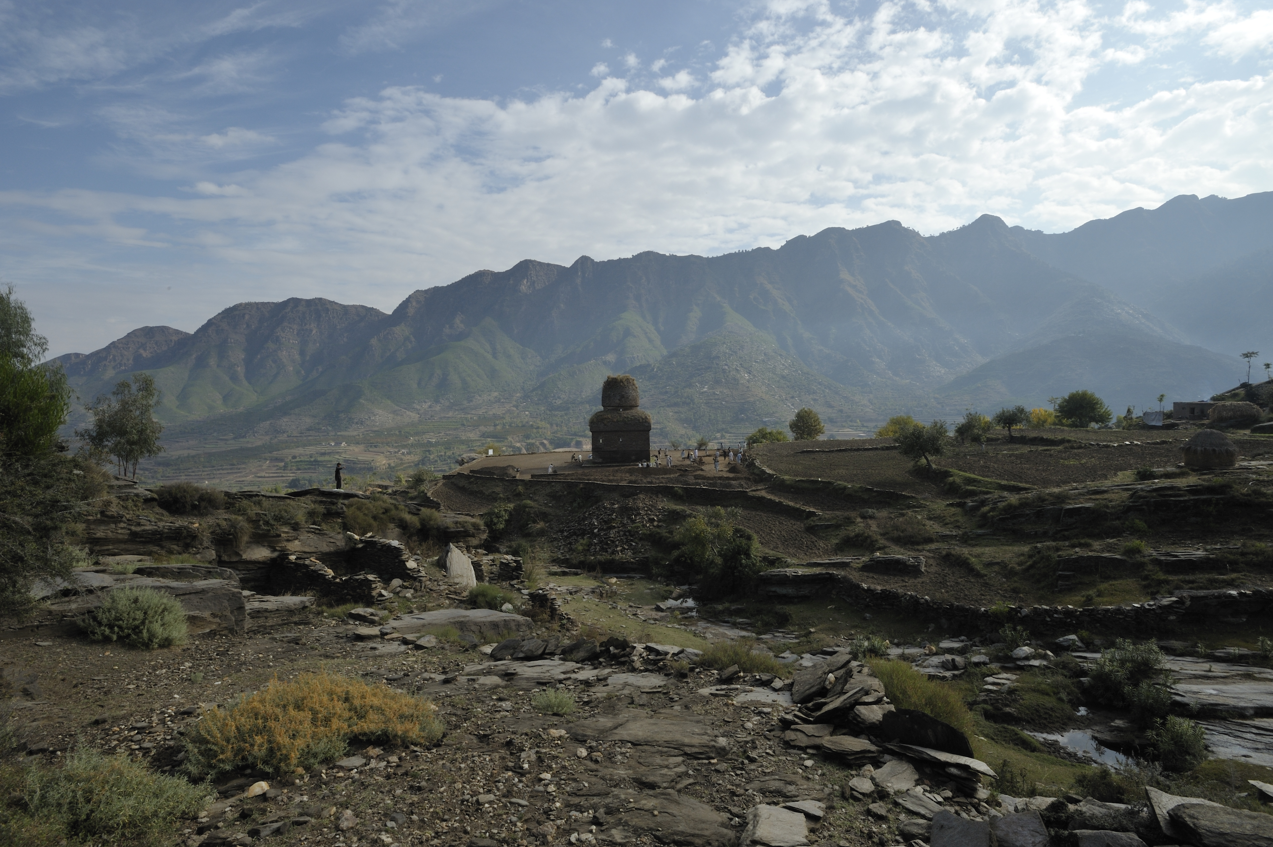 Swat Valley, the shrine of Gumbat